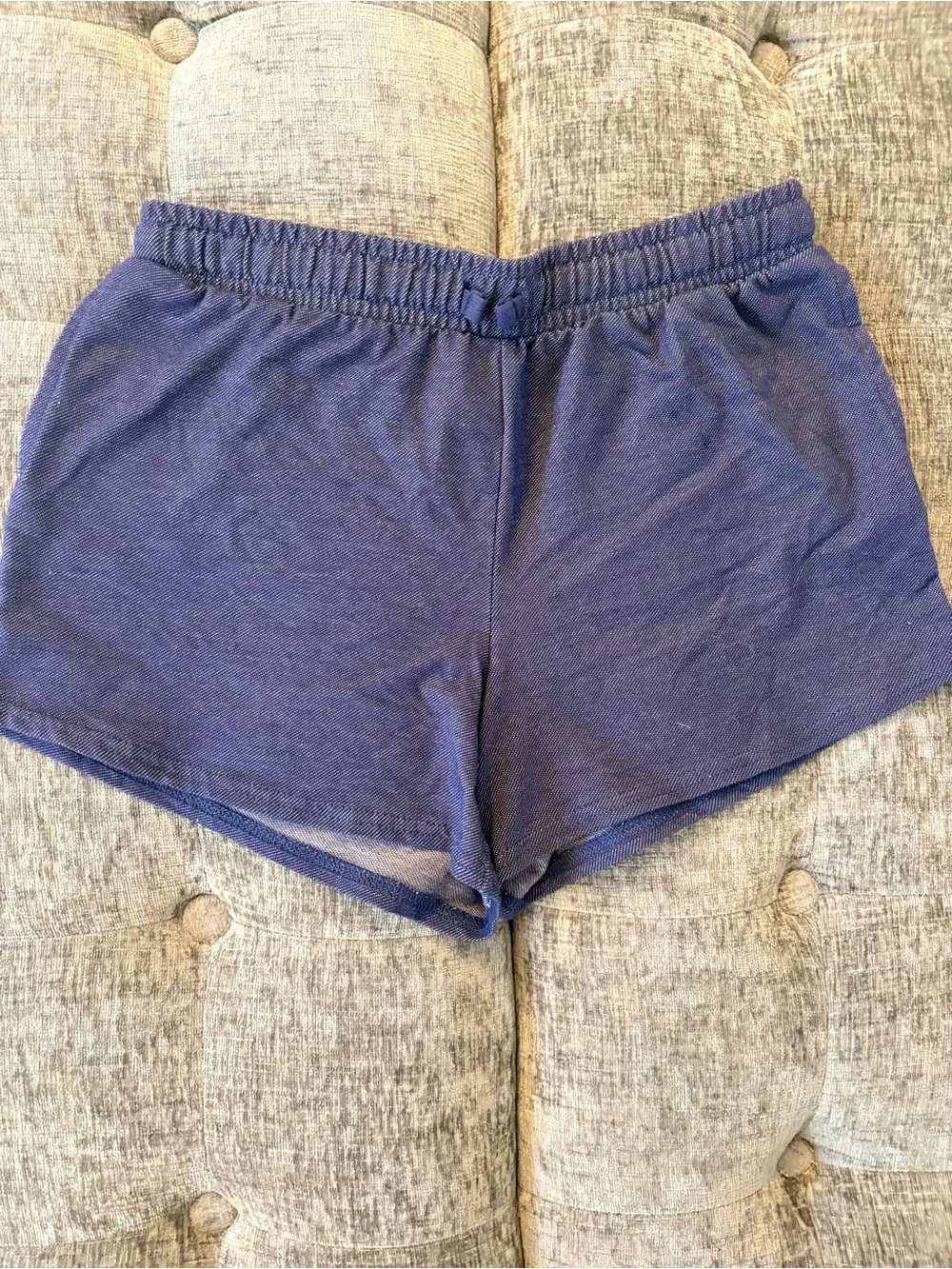 Carter's Blue Elastic-Waist Knit Athletic Shorts